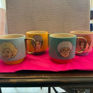 GOLDEN GIRLS Hallmark Mug Set - Multicolor